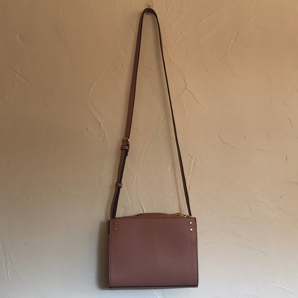 Pink Purse with Gold Accents